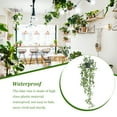 thumbnail image 4 of BrowQuartz Artificial Plant Decorative False Hanging Vine Potted Faux Garland Interior Shelf Garden Office Wall Decoration, 4 of 6