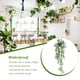 thumbnail image 3 of Inteprter Planta artificial Eucalipto Plantas colgantes falsas decorativas con maceta Vid falsa Maceta Interior Estante Jardín Oficina Decoración Inteprter HA084260-00, 3 of 6