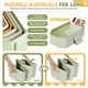 thumbnail image 5 of Bañera Plegable para Bebé Orzbow para Niños con Base Antideslizante Verde, 5 of 6