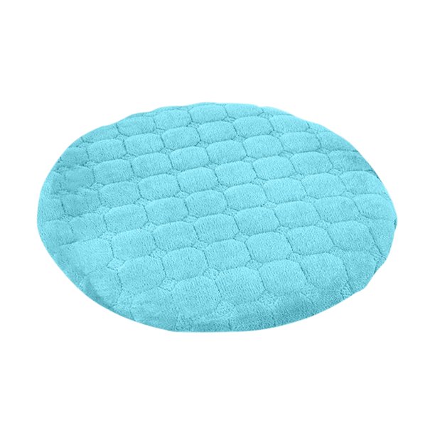 Cojín redondo Lisbinx antideslizante de espuma gruesa para taburete de oficina (funda extraíble).