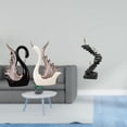 thumbnail image 2 of estatua de cisne,Figuras de cisne,estatuas,decoración del hogar,fiesta de bodas,Estatua de escalera,Estatua de escalera con libros para escalar,decoración artística,Escultura de escalera de, 2 of 8
