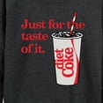 thumbnail image 3 of Diet Coke - Just For The Taste Of It - Women's Lightweight French Terry Long Sleeve Shirt, 3 of 5