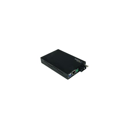 UPC: 0065030846219 | StarTech ET91000SM402 1000 Mbps Gigabit Ethernet Single Mode Fiber Media Converter with SC 40 km