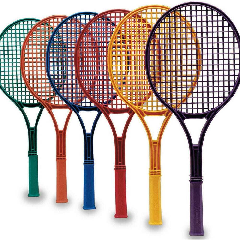 S&S Worldwide Spectrum Jr. Tennis Racquets, Set of 6