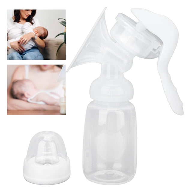 Extractor de Leche Manual Manual Extractor de Leche Materna Suave Portátil Resistente Al Calor Extractor de Leche de una Mano para Madres Lactantes ANGGREK Otros