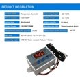 thumbnail image 3 of XH-W3002 110V-220V -50~110 Digital Temperature Controller Intelligent Digital Display Temperature Control Switch Home Aquarium Incubator Temperature C, 3 of 5