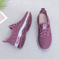 thumbnail image 5 of QWKLEAJ Women's Sneakers Breathable Lightweight Walking Shoes , Non Slip Lightweight No Tie Athletic Trainers for Gym Shopping Driving Travel Daily Casual Outdoor Footwear, 5 of 6