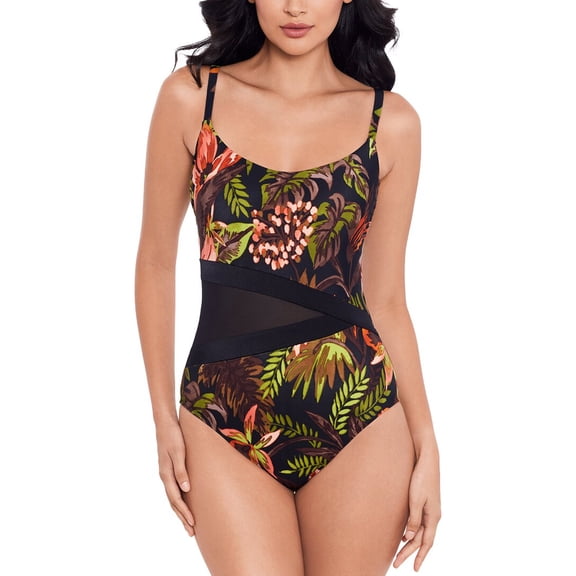 Miraclesuit womens Lyra One-Piece, 12, Black