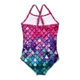 thumbnail image 2 of Honisen Traje De Baño De Una Pieza Para Niñas Pequeñas, Lindo Traje De Baño, Escala 5T, 2 of 5