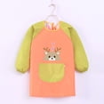 thumbnail image 4 of JAJAHO Kids Art Apron For Girls Boys Toddler Art Smock Supplies Cooking Chef Painting Long Sleeve Waterproof Aprons With Pocket Ages 1-12 Years, 4 of 4