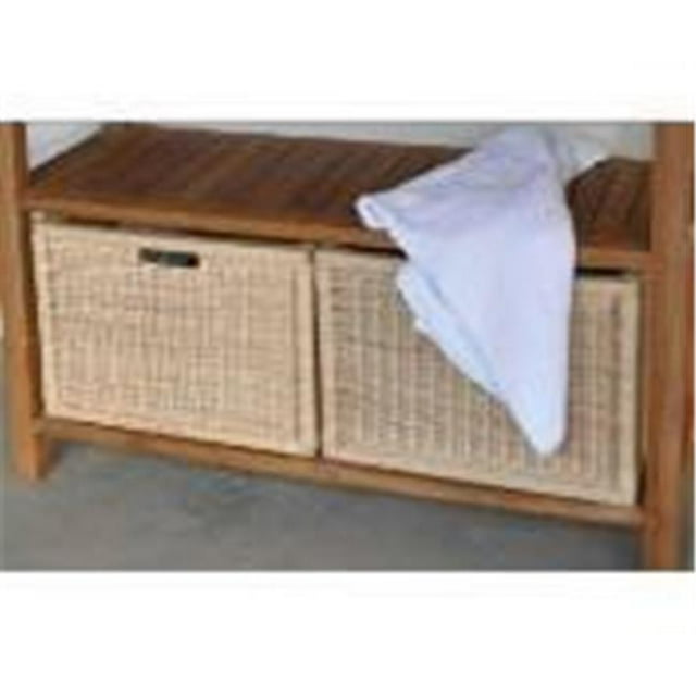 Anderson Teak WIC-4720 Panier en Osier pour Console à Serviettes