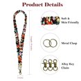 thumbnail image 2 of Lanyard WEZEBEL tipo scrunchie elástico para credencial, rosa, 2 of 5