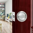 thumbnail image 4 of Privacy Bedroom Door Lock Recessed Cup Handle Privacy Door Knob Stainless Steel, 4 of 12