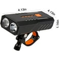 thumbnail image 2 of Bicycle Light Group, USB Bicycle LED Light Rechargeable Front Rear Group Mountain Bike Light Riding Equipment, 2 of 8