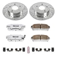 thumbnail image 3 of PowerStop Rear Z26 Street Warrior Carbon-Fiber Ceramic Brake Pad and Drilled and Slotted Rotor Kit Fits: INFINITI NISSAN Select Models K1169-26, 3 of 9