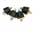 thumbnail image 1 of Bloque cónico silencioso para aire acondicionado Pie antivibración M8 Paquete de 4 Soporte de pared silencioso M8 para soporte de pared reversible para aire acondicionado-4 piezas, 1 of 5