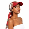 thumbnail image 5 of Headwear for Women Brim Visor Head Scarf Pre Tied Headwraps Lightweight Skull Cap, 5 of 6