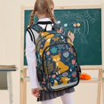 thumbnail image 7 of FORMRS School Backpack 17" Student Travel Bag with Laptop Compartment, Floral Fox Pattern, 7 of 7