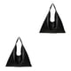 thumbnail image 4 of Qarigey La bolsa de asas grande del viaje para la escuela Las bolsas de asas espaciosas y multifuncionales del viaje de Carryall para el negro negro 2Conjunto, 4 of 6