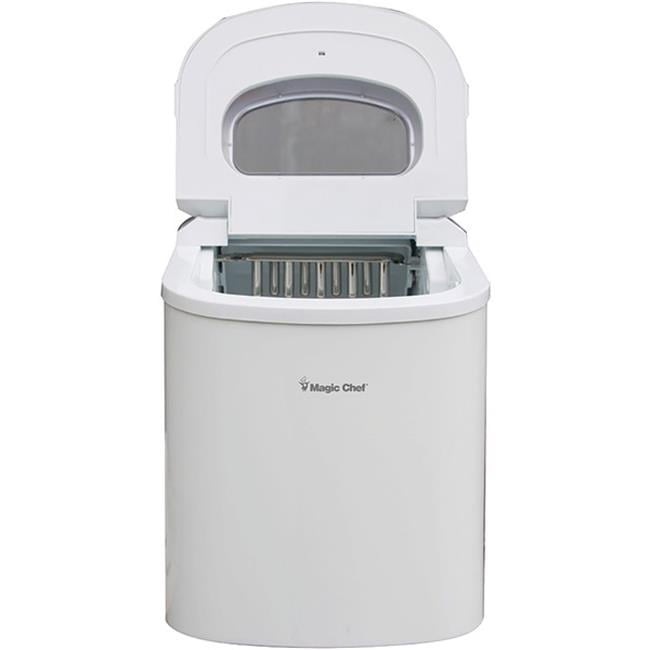 Magic Chef 27lbCapacity Ice Maker, White