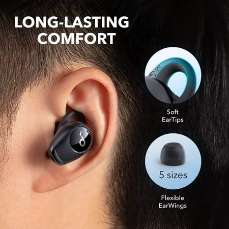 Soundcore - by Anker Life Dot 2 XR True Wireless Noise Cancelling In-Ear Headphones - Gray