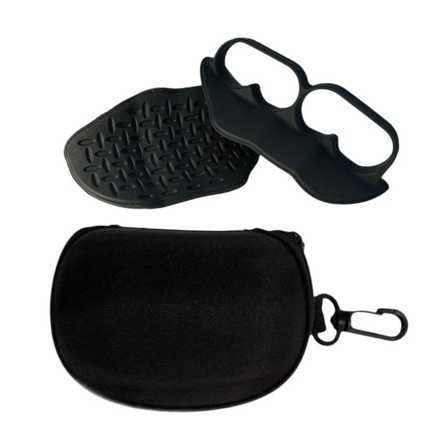 2 piezas de levantamiento de pesas Guantes de gimnasia Guantes de entrenamiento flexible sin deslizamiento Protecciones manuales para el entrenamiento Negro