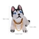 thumbnail image 4 of Sacudiendo la cabeza Decoración para perros Adorable Adorno para el automóvil Adorno de escritorio para el automóvil Tienda para el hogar (Husky), 4 of 7