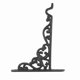 thumbnail image 4 of 4X Gancho de Hierro Fundido Hierro Forjado Gancho de Jardín Macetas Cesta de Suspensión de Pared Soporte Con Tornillo de Expansión, 4 of 4