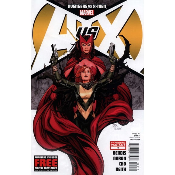 Avengers vs. X-Men #0 (4th) VF ; Marvel Comic Book