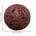 thumbnail image 3 of Synthetic Resin Callus Ball, Hand Grip Strength Trainer With Moon-Shaped Design, for Climbing and Office Recovery, Red, 3 of 6