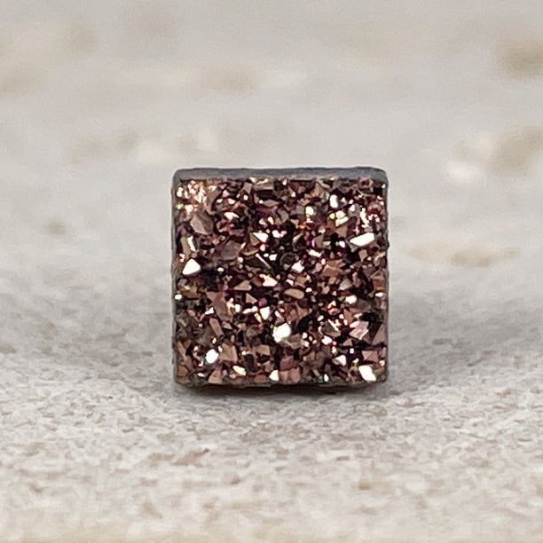 Pendientes de succión con imán de racimo de cristal sin agujero Pendientes de moda urbana para hombres y mujeres Pendientes de moda de cristal de piedra