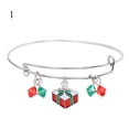 thumbnail image 1 of Fiudx Pulsera Navideña, Elegante Alegría de Cristal para Mujer, Elegante Accesorio Expandible para Niñas, Regal Festivo para Acción de Gracias y Navidad, Diseño Moderno, Ideal para Ocasiones Especial, 1 of 2