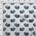 thumbnail image 2 of oneOone Cotton Poplin Fabric Fish Block Print Fabric By Yard 56 Inch Wide, 2 of 4