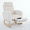 Cream, variant on EBQOSK Modern Accent Rocking Chair Rocking Chair with Solid Wood Legs, Upholstered Nursery Glider Rocker, Comfy Armchair with Side Pocket, Lounge Arm Chair with High Backrest Teddy Ligth Gray