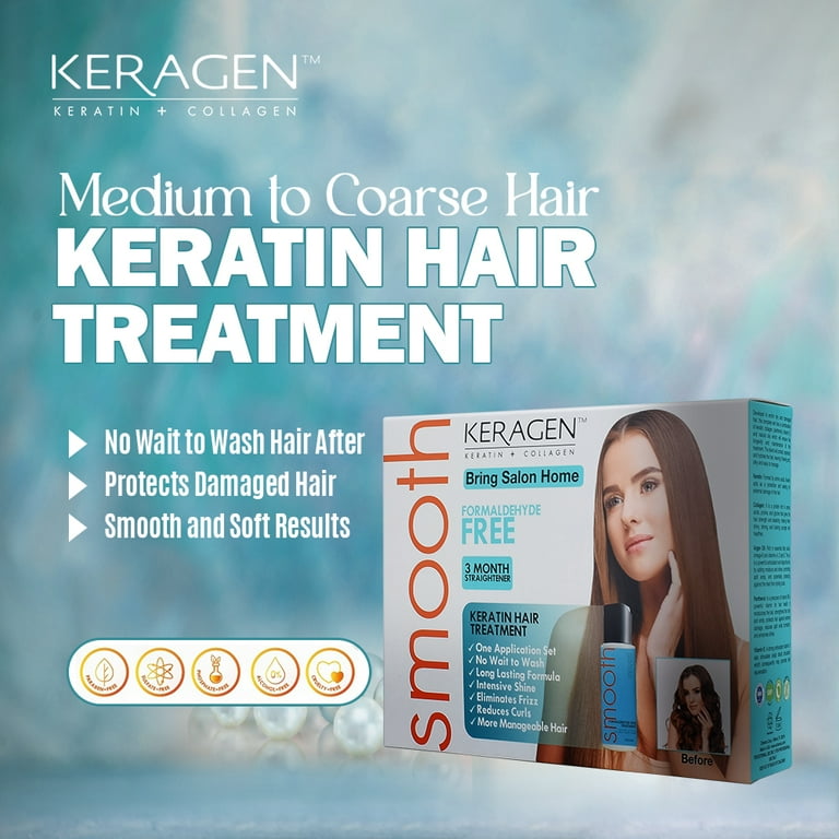 Formaldehyde free keratin hot sale treatment at home