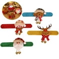 thumbnail image 1 of 4 Pcs Bracelet Claque de Noël Mignon Assorti Lumineux Bracelet de Fête Bande Claque, 1 of 10