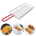 thumbnail image 1 of OUNONA Metal Fry Basket Stainless Steel for Kitchen Use Food Preparation 1Pcs, 1 of 8
