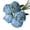 Blue, variant on Cheer.US Artificial Flowers Silk 5 Heads Peony Bundle Fake Plants Wedding Bridle Bouquet Indoor Outdoor Home Kitchen Office Table Centerpieces Arrangements Christmas Decor