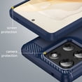 thumbnail image 2 of PANDACO Navy Brushed Metal Case for Motorola Edge 2025, 2 of 5