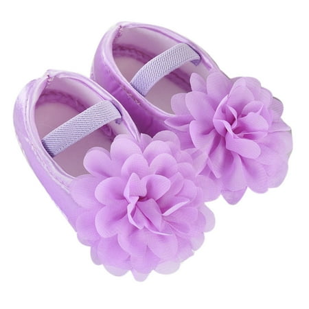 

Youmylove 12 Girl Toddler Kid Baby Flower Chiffon Shoes Pp Band Walking Elastic Baby Shoes Children Casual Shoes