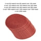 thumbnail image 5 of Eigraketly 10 unids/set 100mm Grit Red disco para lijadora almohadilla de lijado almohadilla de pulido herramienta de papel de lija Herramientas eléctricas malla 320 de 4 pulgadas, 5 of 6