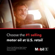 Mobil 1 V-Twin Full Synthetic Motorcycle Oil 20W-50, 6 Quart