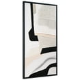 thumbnail image 5 of Monochrome Abstract Heavily Textured Hand Painted Framed Canvas Wall Art, 5 of 12