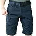 thumbnail image 2 of Taylonsss Men's Pants Pocket Water Ripstop Hiking Pants Lightweight Cargo Fishing Military Shorts, 2 of 5