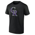 thumbnail image 2 of Men's Charlie Blackmon Black Colorado Rockies Player Icon Name & Number T-Shirt, 2 of 3