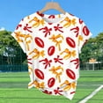 thumbnail image 7 of Olyvenn Baseball Shirt for Women Heart Printed Mama Softball Tshirt Crew Neck Short Sleeve Mother 2026 Summer Top Red XXXXL, 7 of 7