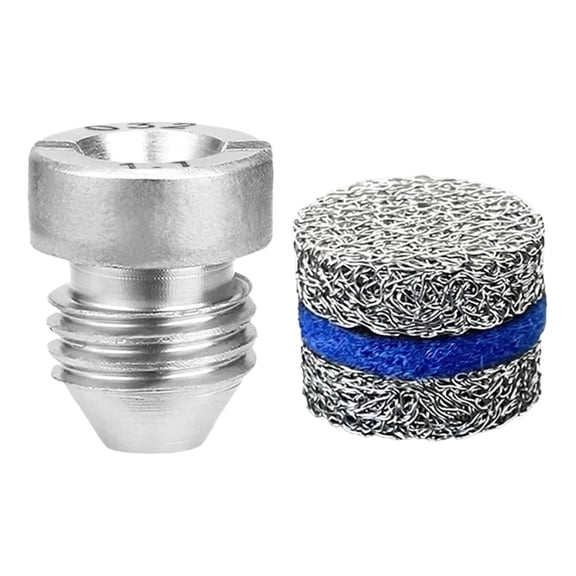 JINZJ Foam Cannon Nozzle And Foam Maker Meshes Kit For High Pressure Washer (1.15mm)