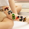 thumbnail image 5 of Wrapables Waterproof Temporary Tattoos for Children, 20 Sheets, Vehicles, 5 of 5