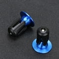 thumbnail image 1 of unbranded 1Par Tapones Para Manillar De Azul En Aleación De Aluminio Para Y, 1 of 7