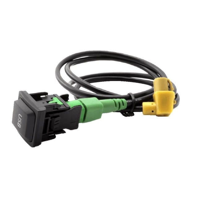 Adaptador de Línea de Interruptor USB Coche para 3 E90 E91 E92 X5 X6